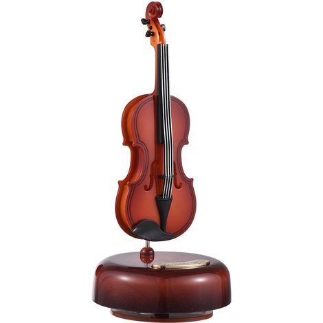 Miniature Music Box, Music Box for Violin (Violin) (1/5)