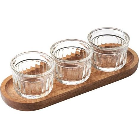 La Rochere - Set Délice Apéro avec plateau en accacia (1/3)