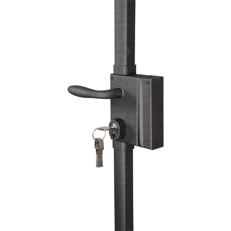 Serrure en applique 3 Points Bricard 74725 A2P Tringles Telescopiques Cylindre Europeen (1/5)
