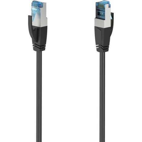 Hama 00200681 câble de réseau Noir 3 m Cat6a S/FTP (S-STP) (1/2)