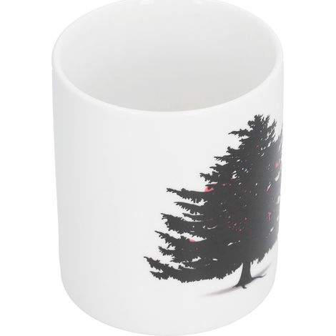 Tasse mit Weihnachtsmotiv und Farbwechsel, hitzebeständig, Keramikbecher für Zuhause und Büro (1/5)