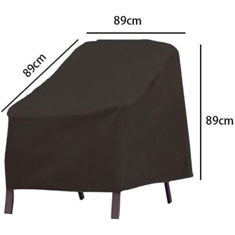 Housse Chaise Protection Pluie Accessoires Oxford Tissu Solide Mariage Extérieur Jardin Hôtel Chemin Plage Hion Maison Imperméable Poussière (1/5)