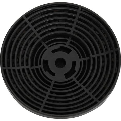 Maison Exclusive - Filtri a Carbone per Cappa 2 pz Nero (1/5)