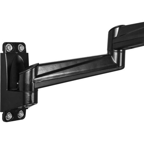 StarTech.com Support mural pour deux écrans - Bras articulés - 10 kg - 38,1 cm (15) - 61 cm (24) - 75 x 75 mm - 100 x 100 mm - Noir (ARMDUALWALL) (1/3)