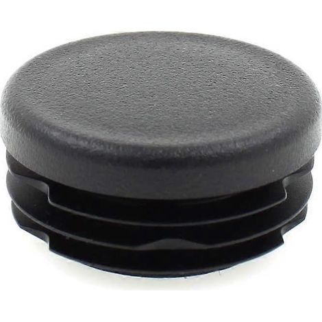 16 pièces - Embouts ronds nervurés pour pieds tubulaires de meubles, tables et chaises (25 mm) par [Classe énergétique A] (1/5)