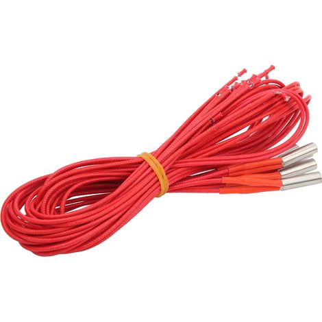 5-teiliges 12V 40W Heizelement für Extruderstangen von 3D-Druckern, Edelstahl, 1 m Länge, Hotend-Heizelement (1/5)
