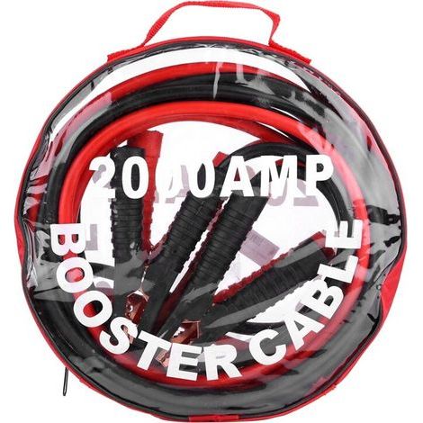 Starthilfekabel für Dieselmotoren, 1 Paar 12V-Stromkabel für Auto-Notfall-Starthilfekabel, Starthilfekabel für Batteriestarter (4M/2000A). (1/5)