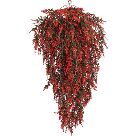 Plante Suspendue Lavande Artificielle - Fausse Plante Grimpante pour Décoration Intérieure Extérieure - Idéale pour Jardin, Mariage, Printemps, Maison - 1 Pièce (1/5)