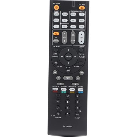 Télécommande Universelle RC-799M pour Récepteur Audio Vidéo Onkyo, Compatible avec Plusieurs Appareils (1/5)