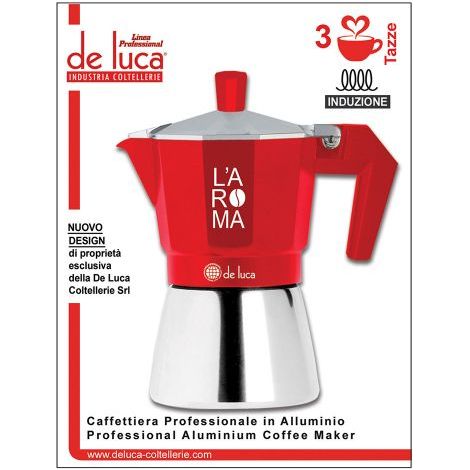 CAFFETTIERA INDUZIONE 3 tazze