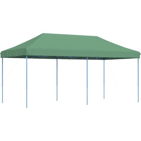 Maison Exclusive - Partyzelt Faltbar Pop-Up Grün 580x292x315 cm