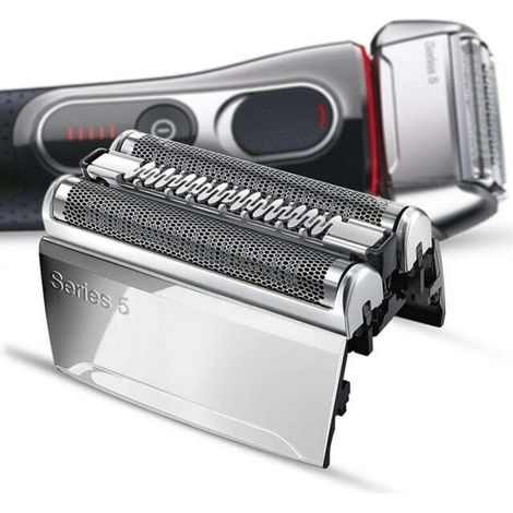 Ersatzscherkopf für Braun S5 Serie 5 Rasierer (Scherfolie und Scherkopf), kompatibel mit den Modellen 5190cc, 5020, 5030, 5040, 5050, 5070 und 5090.