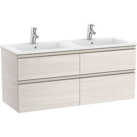MUEBLE UNIK THE GAP LAV.DBL.1200X460 LAV.BL DOS CJN.FRESNO NÓRDICO