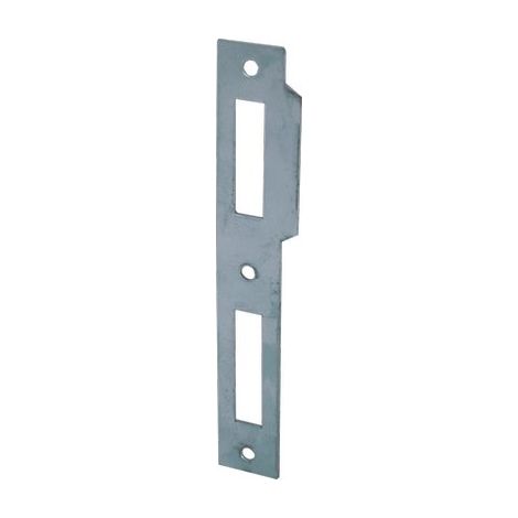 CONTROPIASTRA X SERRATURA PATENT 042P BONAITI - F.MM 22 B.QUADRO NICHELATO- 5 pezzi