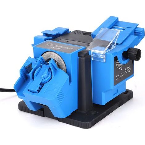 Universelle Schleifstation, 15 bis 50°, 0,2-2 Zoll, Elektrischer Multifunktionsschleifer, Haushalt, 65W, Professionell, Messer & Schere & HSS-Bohrer Schleifer mit Schleifscheibe