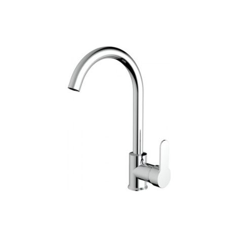 Robinet d'évier Seina arc, pour évier compact, chromé