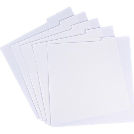 Set of 5 LP record organizers for CD storage (1/5)