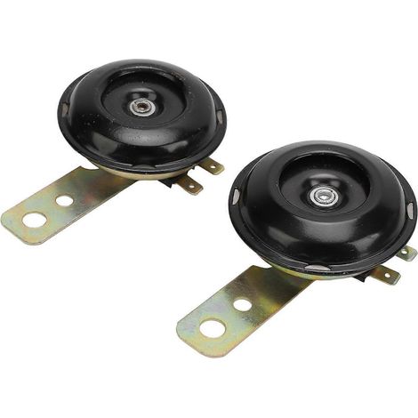 Wasserdichte Motorradhupe 12V 1,5A 105dB Runder Autolautsprecher für Motorrad, Auto, UTV, ATV, Boot