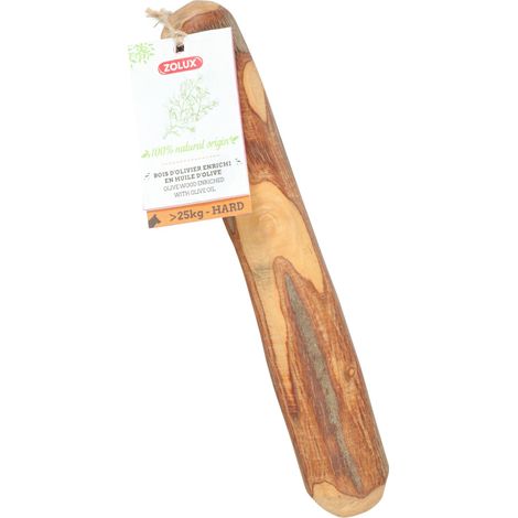 Bois d'olivier L Jouet a mâcher pour chien de plus de 25 kg - zolux (1/2)