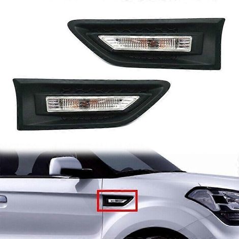 Paire de moulures de garniture d'aile avant 877712K100 877722K100 pour Kia Soul 2010-2013 (1/5)
