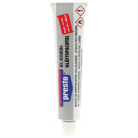 Mastic De Lissage Nitro Combi Gris 1k Pot De 100g Presto (1/4)