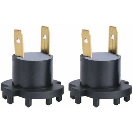 pour support ampoule h7 Paire de support d'ampoule de douille de phare pour Mazda 3 5 Kawasaki Aprilia B28V510A3 mazda connecteur ampoule h7 douille de phare Support de douille de phare Prise (1/4)