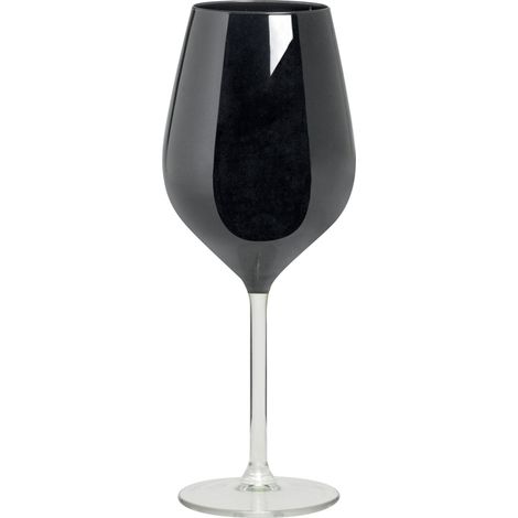 49712 Scratch Color Wine Calice, cl 50, Verre, Noir