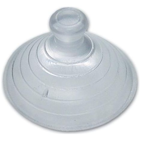 100 Pezzi Ventosa Trasparente Mm 30 Per Cristalli
