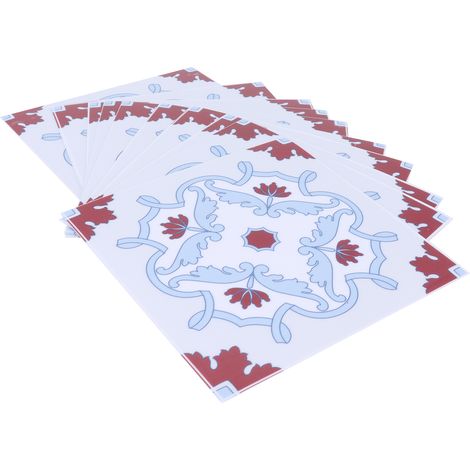 10 pièces stickers muraux carrelage étanches auto-adhésifs pour décoration cuisine salle de bain (1/5)