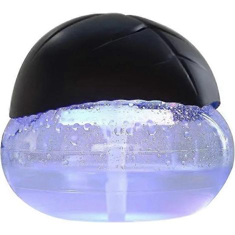 Purificateur d'air et désodorisant à base d'eau avec lumière LED à 7 couleurs changeantes.