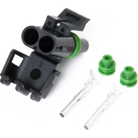 12015792 Stecker/Buchse 12010973 Wasserdichter Kfz-Stecker 2-polig Delphi Typ DJ3021Y-2.5-11/21 (1/4)