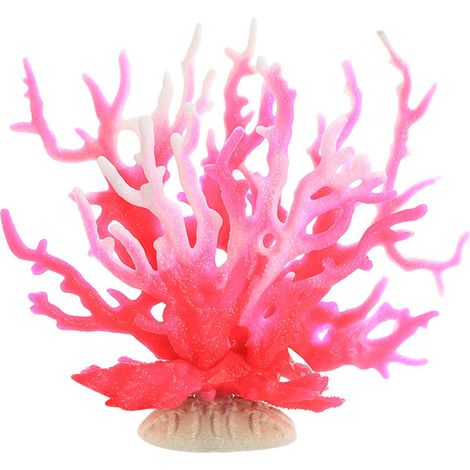 Coral - Décoration Aquarium - Paysage Marin Artificiel - Pour Bac à Eau Douce ou Salée - 1 Pièce (1/5)