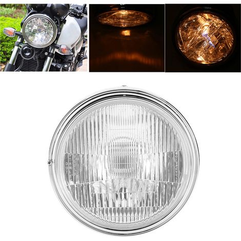 7‑7/8 Zoll 35W Heller Motorradscheinwerfer Passend für CB400 CB500 CB1300 (1/5)