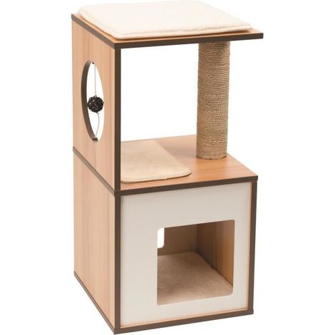 Cat vesper v box small naturel (1/5)
