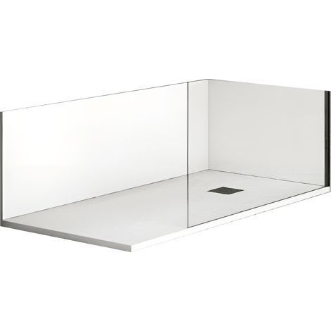 Duschrückwand NEXO weiß 70x120 cm