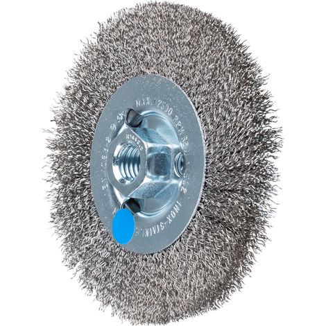 PFERD TOOLS Rundbürste ungezopft RBU Ø115x12 mm M14 Edelstahl-Draht-Ø0,30 Winkelschleifer (1/4)