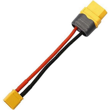 XT60-zu-XT30-T-Stecker mit 16AWG-Silikonkabel, 100 mm