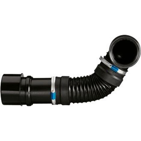 Wisa Flexifon Coude d'évacuation d'égout flexible 110mm pour tous les systèmes encastrés