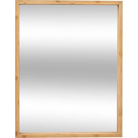 Espejo de pared 34x44cm bambú - 5five (1/4)