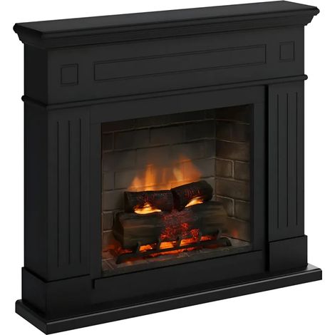Camino Elettrico Nero Tagu Larsen PowerFlame2 1600w