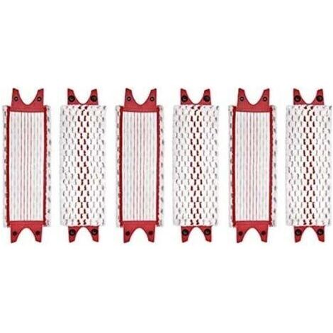 Lot de 6 serpillières de rechange en microfibre pour serpillère Vileda Ultramax (1/4)