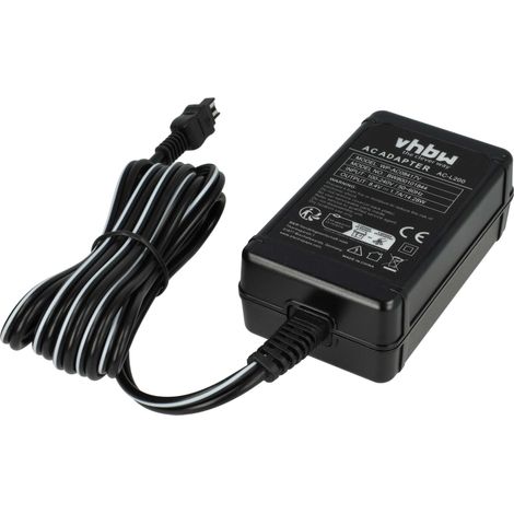 vhbw Netzteil kompatibel mit Sony Handycam CCD-TRV338, CCD-TRV138, DCR-DVD103, DCR-DVD105E, DCR-DVD106E, DCR-DVD109E Kamera, Digitalkamera, 2m (1/5)