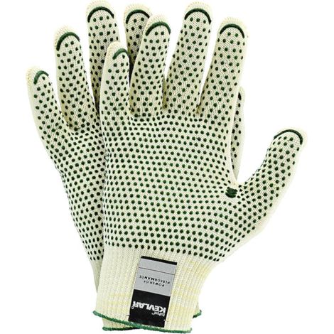 Arbeitshandschuhe mit PCW Noppen aus Kevlar®, reißfest und schnittbeständig 9 (1/4)