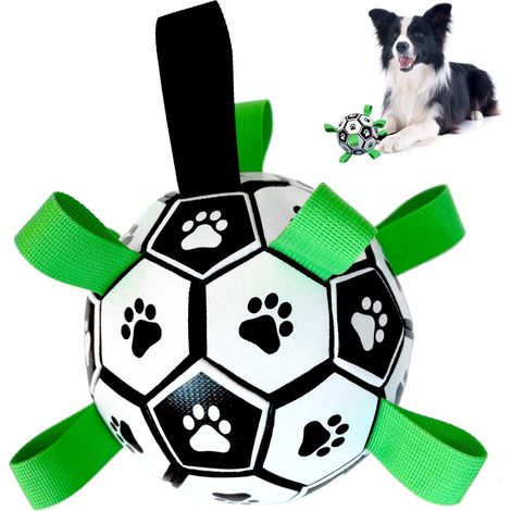 Jouet pour chien - Balle interactive pour chien - Jouet de tir à la corde d'extérieur résistant (1/5)
