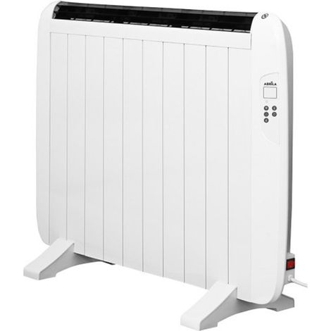 Emisor Termico Gaban 1500w X En Aluminio Blanco Remoto Lcd,temporizador Mural/portat.58,5x86x5,5 Cm (1/3)