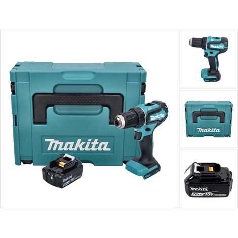 Makita DDF 485 F1J Perceuse-visseuse sans fil 18 V 50 Nm brushless + 1x Batterie 3,0 Ah + Coffret Makpac - sans chargeur (1/5)