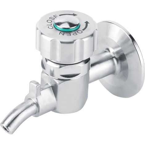 Vanne de prélèvement pour brassage Acier inoxydable 304 Alimentaire Robinet échantillonnage fermentation bière robuste et durable (1/5)