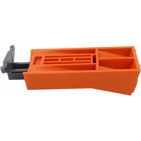 Perceuse à angle incliné magnétique avec clé hexagonale, gabarit de perçage robuste et précis pour bois, positionneur de trou incliné, outil de menuiserie professionnel (1/5)