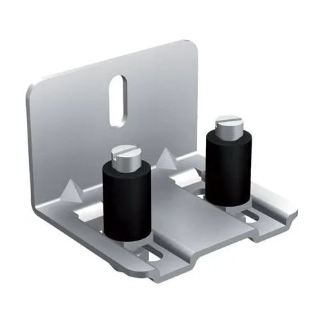 Guide Bas U25x17 Mantion Guidage Inférieur Stable Pour Portes Coulissantes - Mantion
