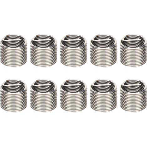 Lot de 10 inserts filetés mâles et femelles réducteurs, outil de réparation, fixation en acier inoxydable M16x1,51,5D